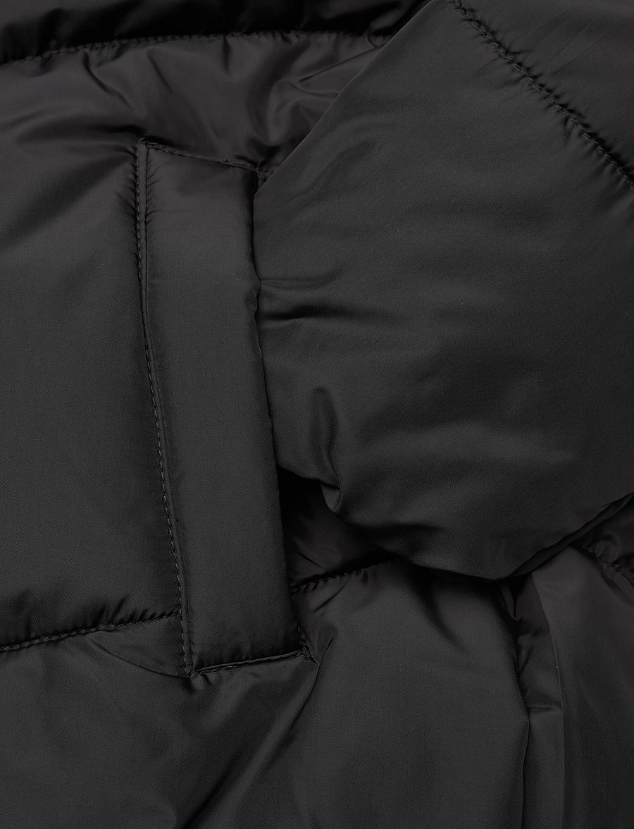 Mango - Hood puffer coat - winterjacke - black - 3