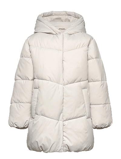 Hood Puffer Coat - Dunjakker & Forede Jakker