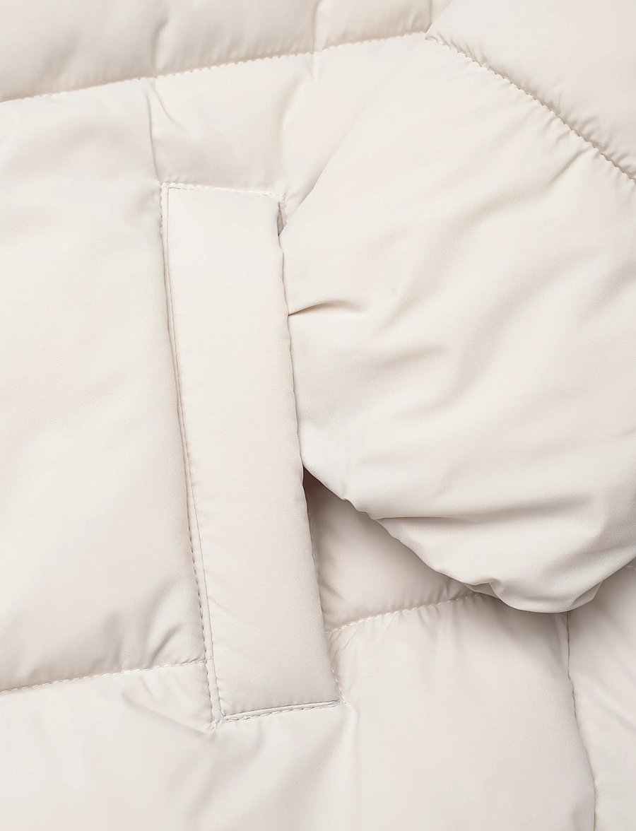 Mango - Hood puffer coat - vinterjakker - natural white - 3