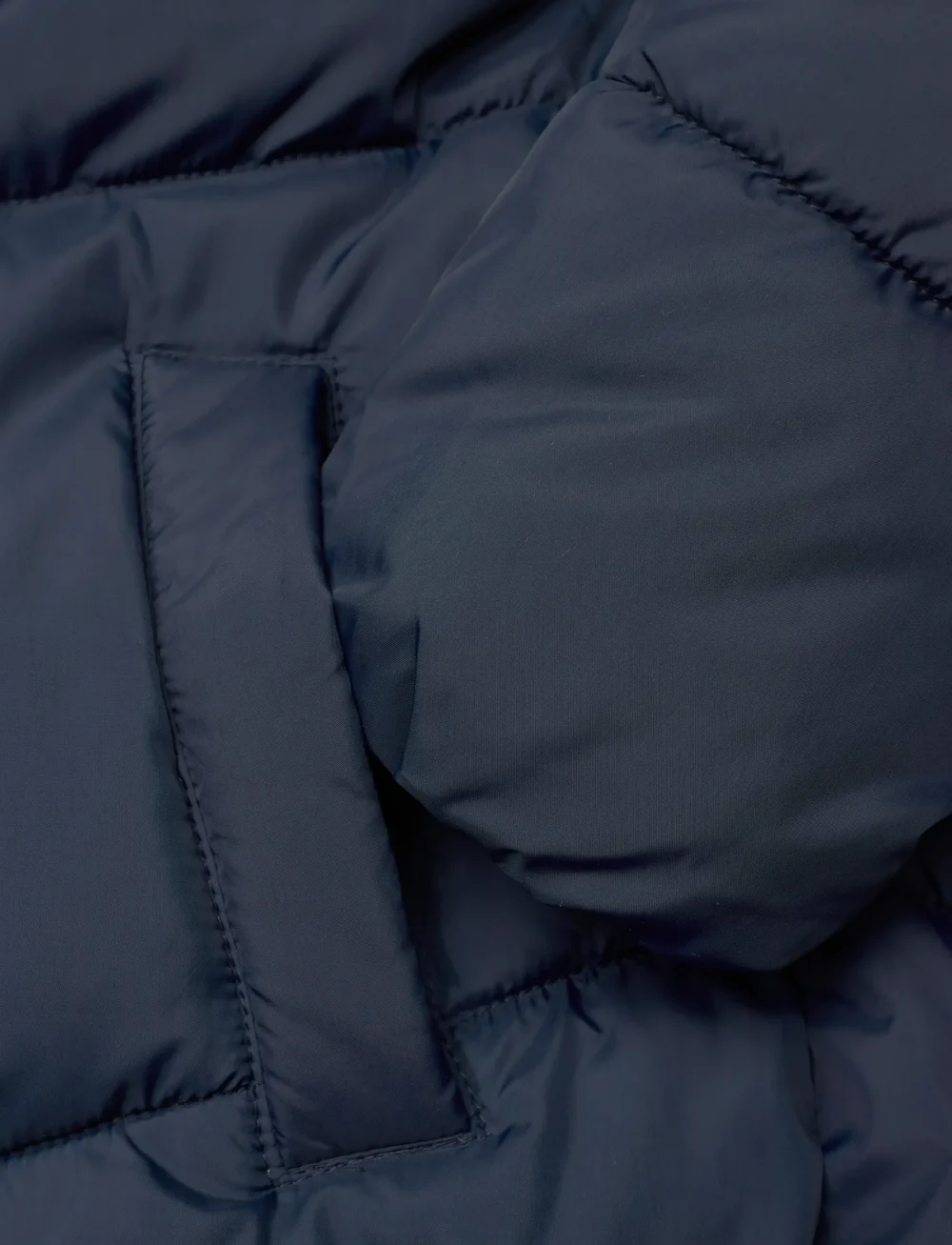 Mango - Hood puffer coat - winterjacke - navy - 3