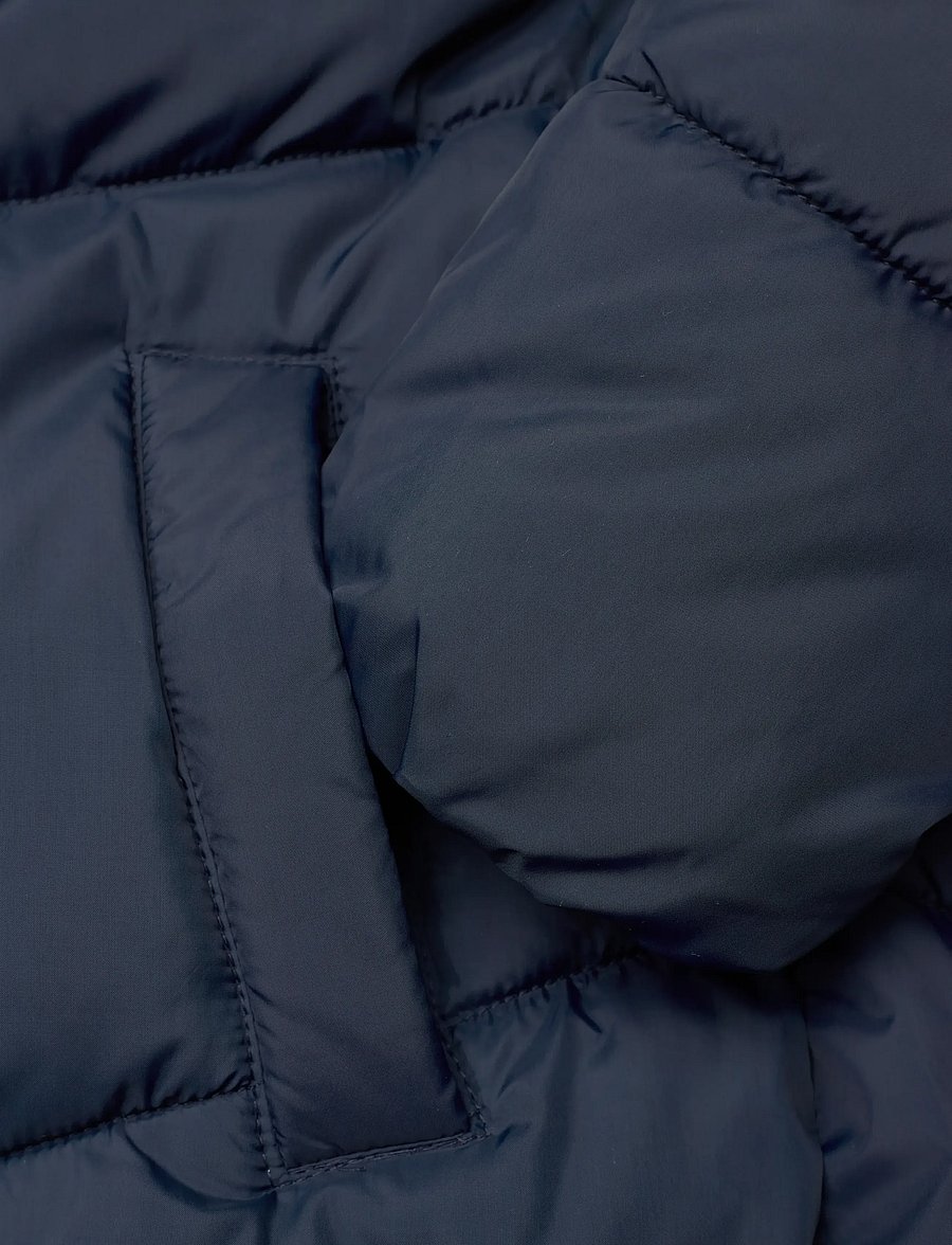 Mango - Hood puffer coat - winterjacke - navy - 5
