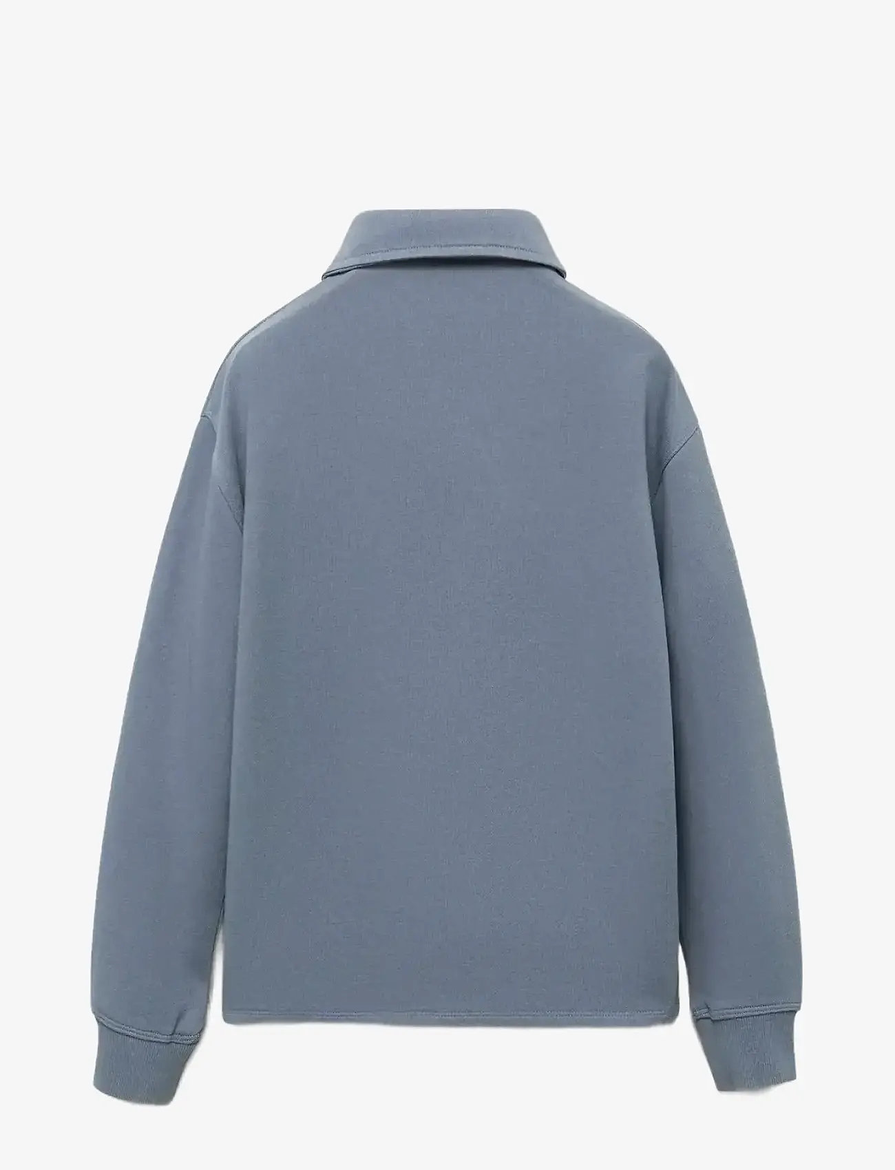 Mango - Polo-neck sweatshirt - laveste priser - medium blue - 1