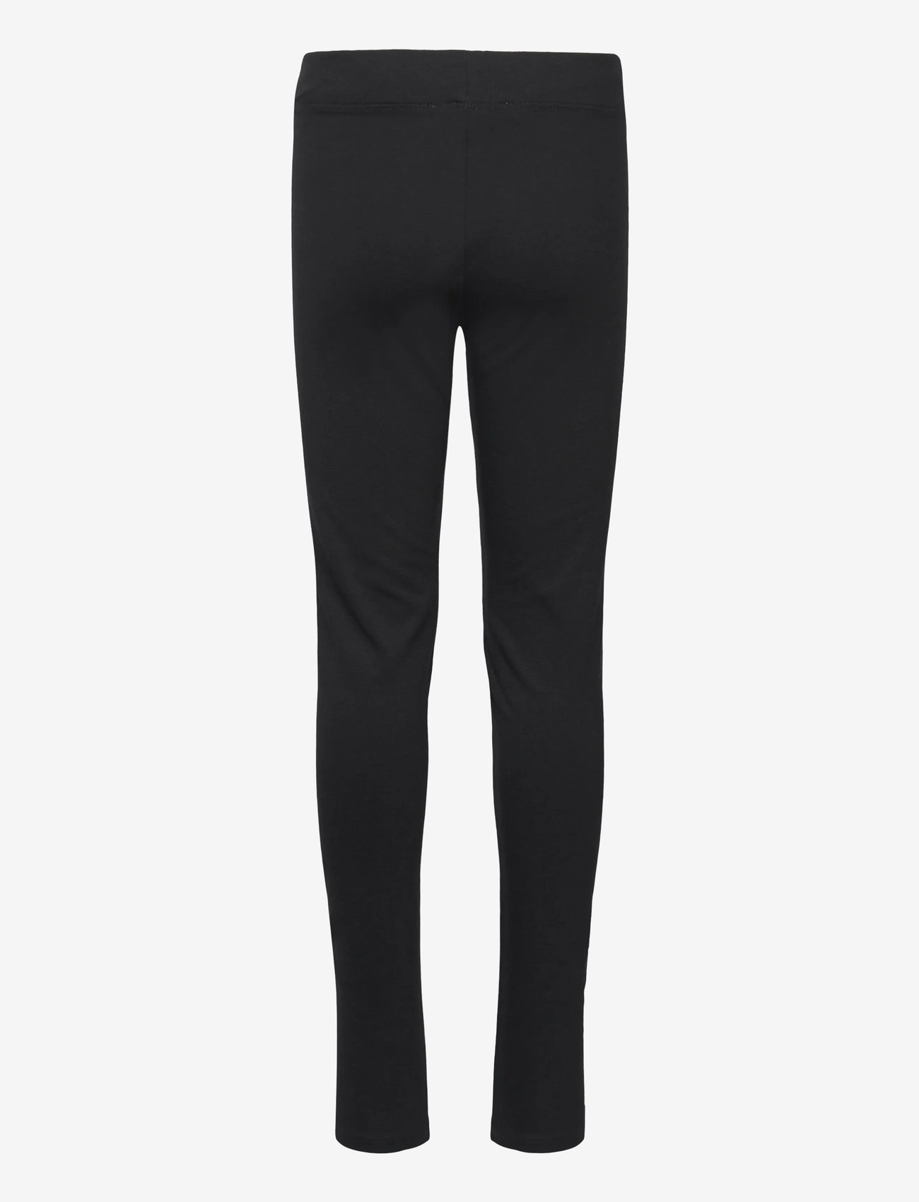Mango - Essential cotton leggings - sügisesed riided - black - 1