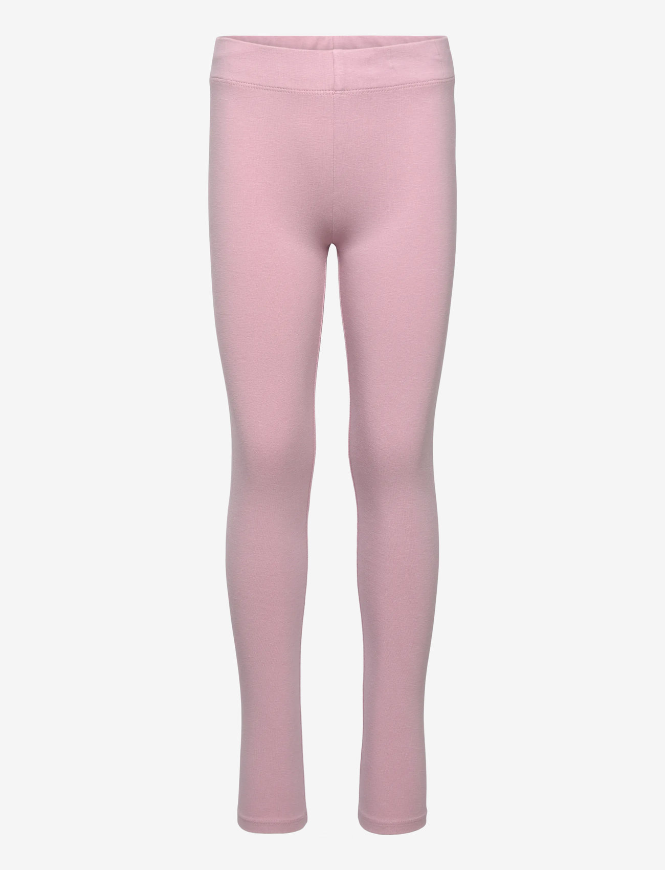 Mango - Essential cotton leggings - efterårstøj - pink - 0