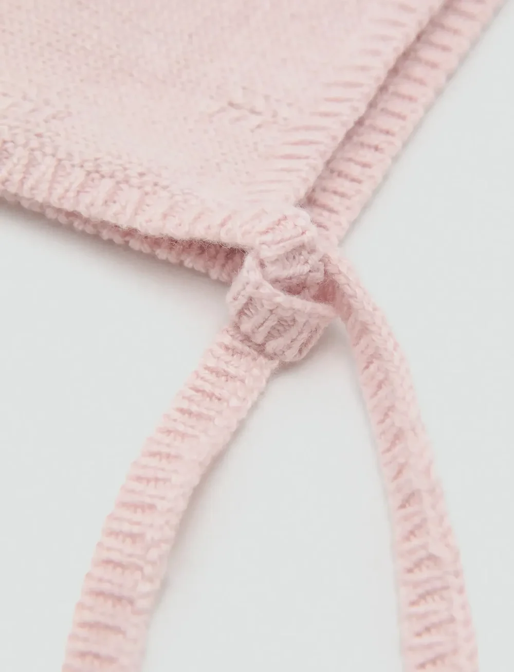 Mango - Knitted bonnet - babymützen - lt-pastel pink - 0