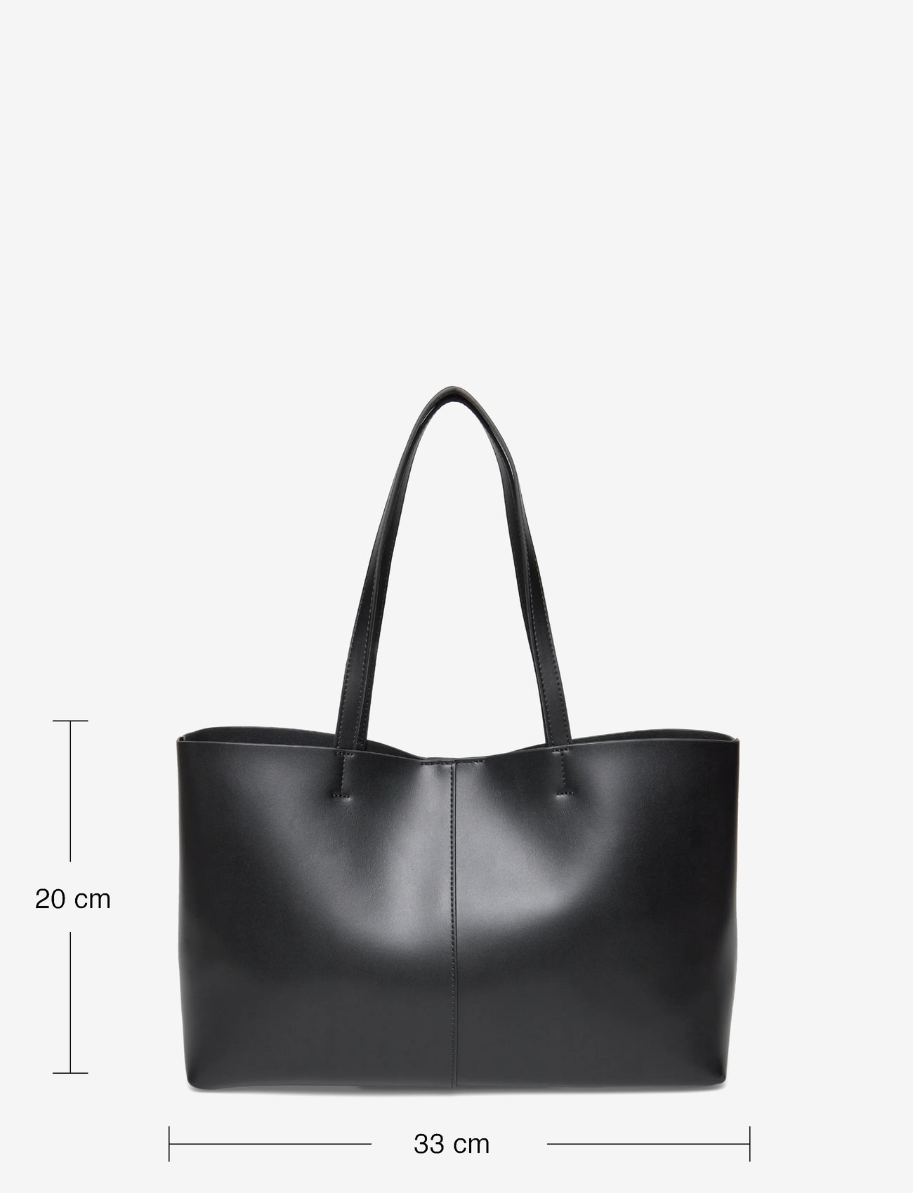 Mango - Shopper bag with double handle - black - 4