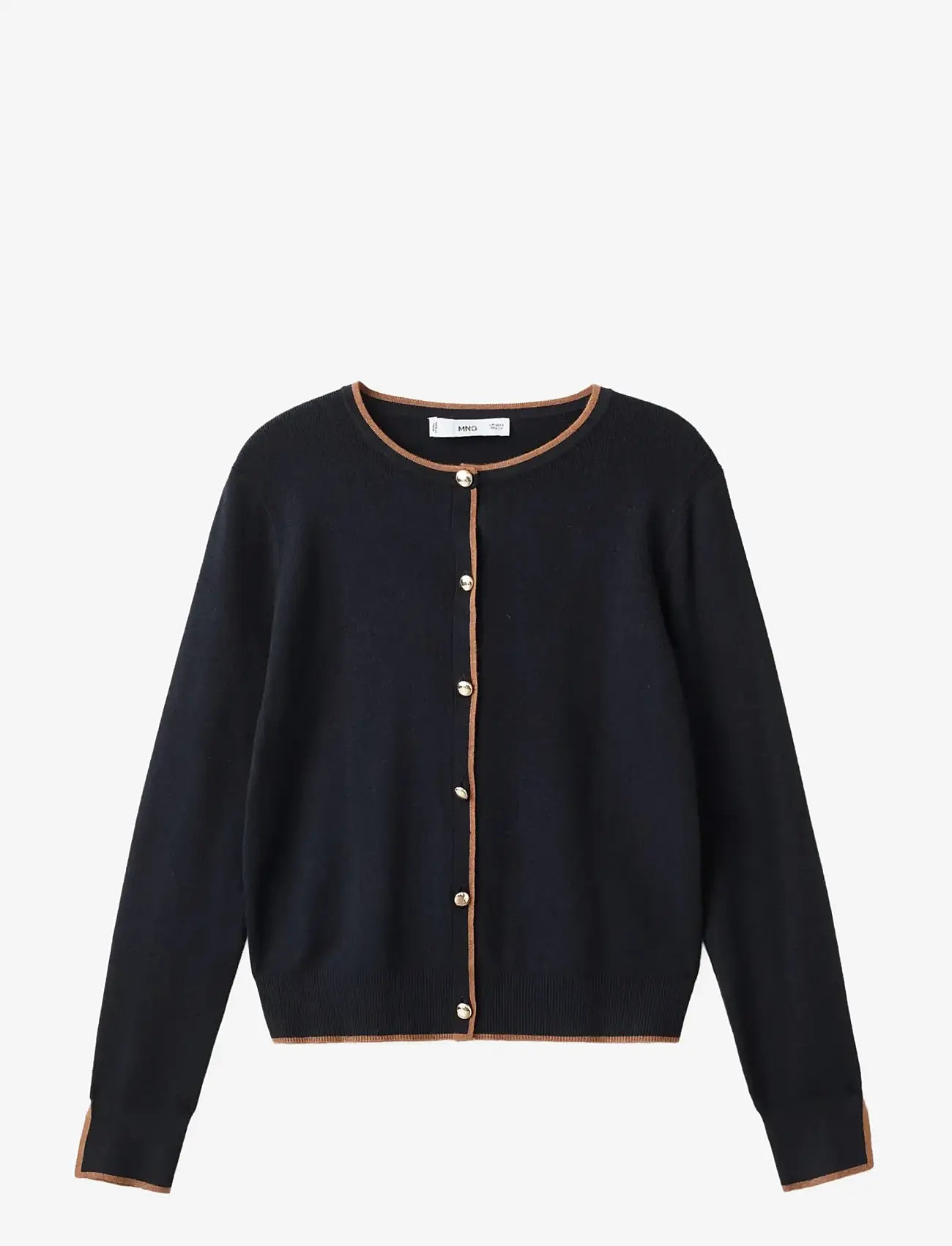 Mango - Cardigan with cuff opening - efterårstøj - navy - 1