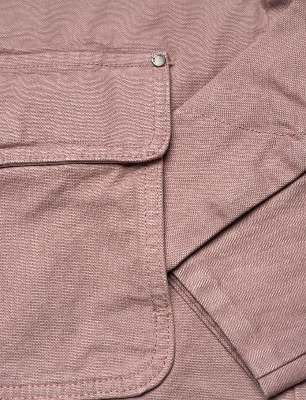 Mango - Corduroy collar denim jacket - jeansjackor - lt-pastel pink - 3