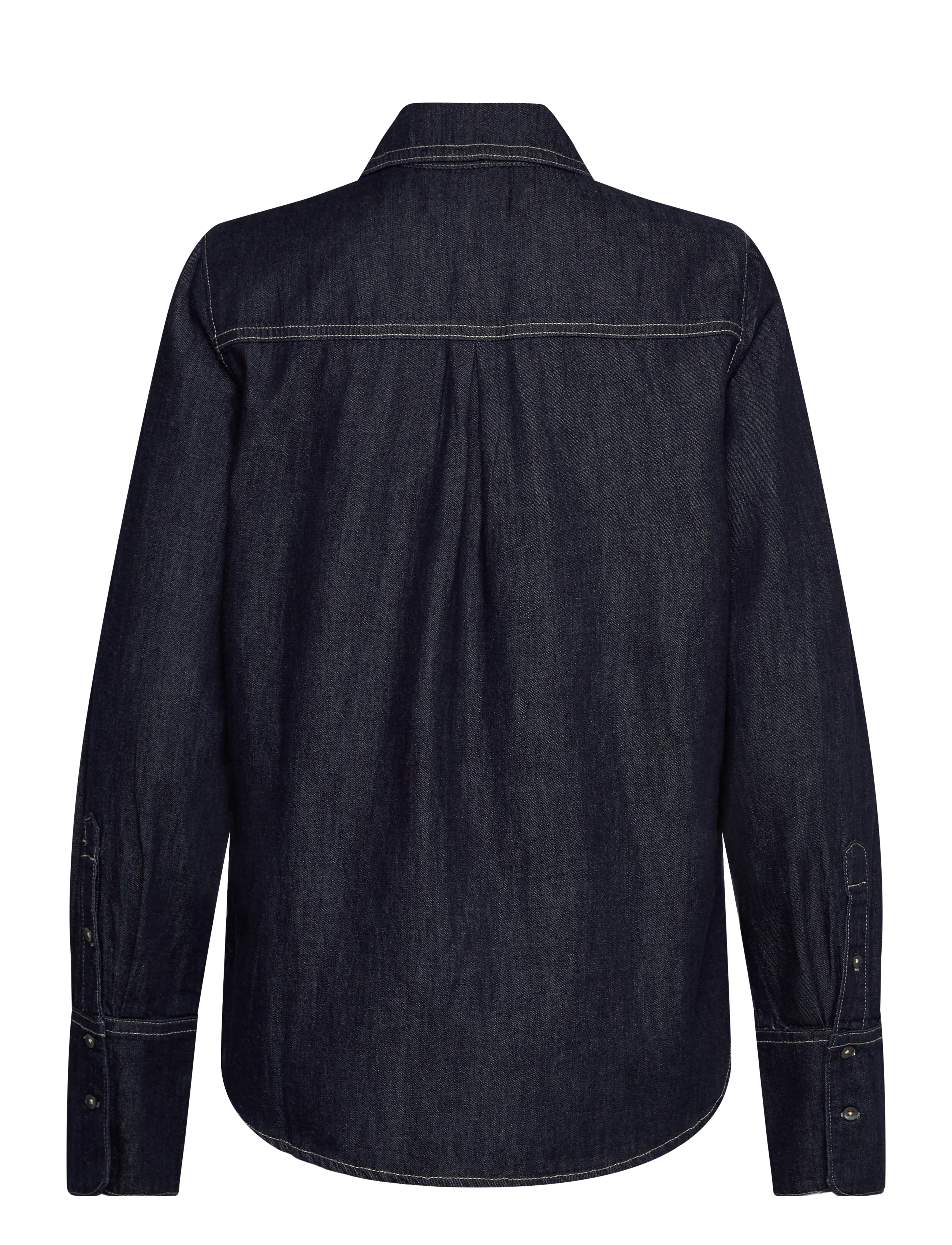 Mango - Denim shirt with seams - langärmlige hemden - open blue - 2