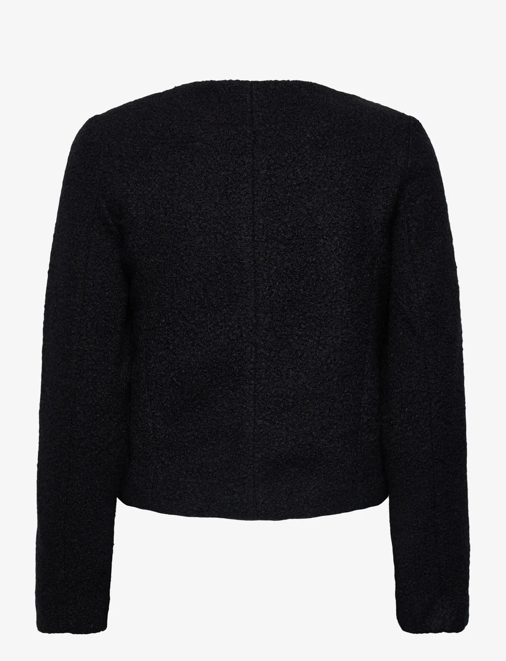 Mango - Bouclé jacket with jewel buttons - bouclé - navy - 1