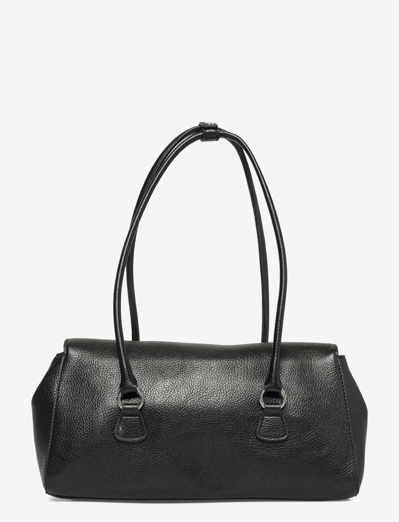 Mango - City shoulder bag with flap - særlige begivenheder - black - 2