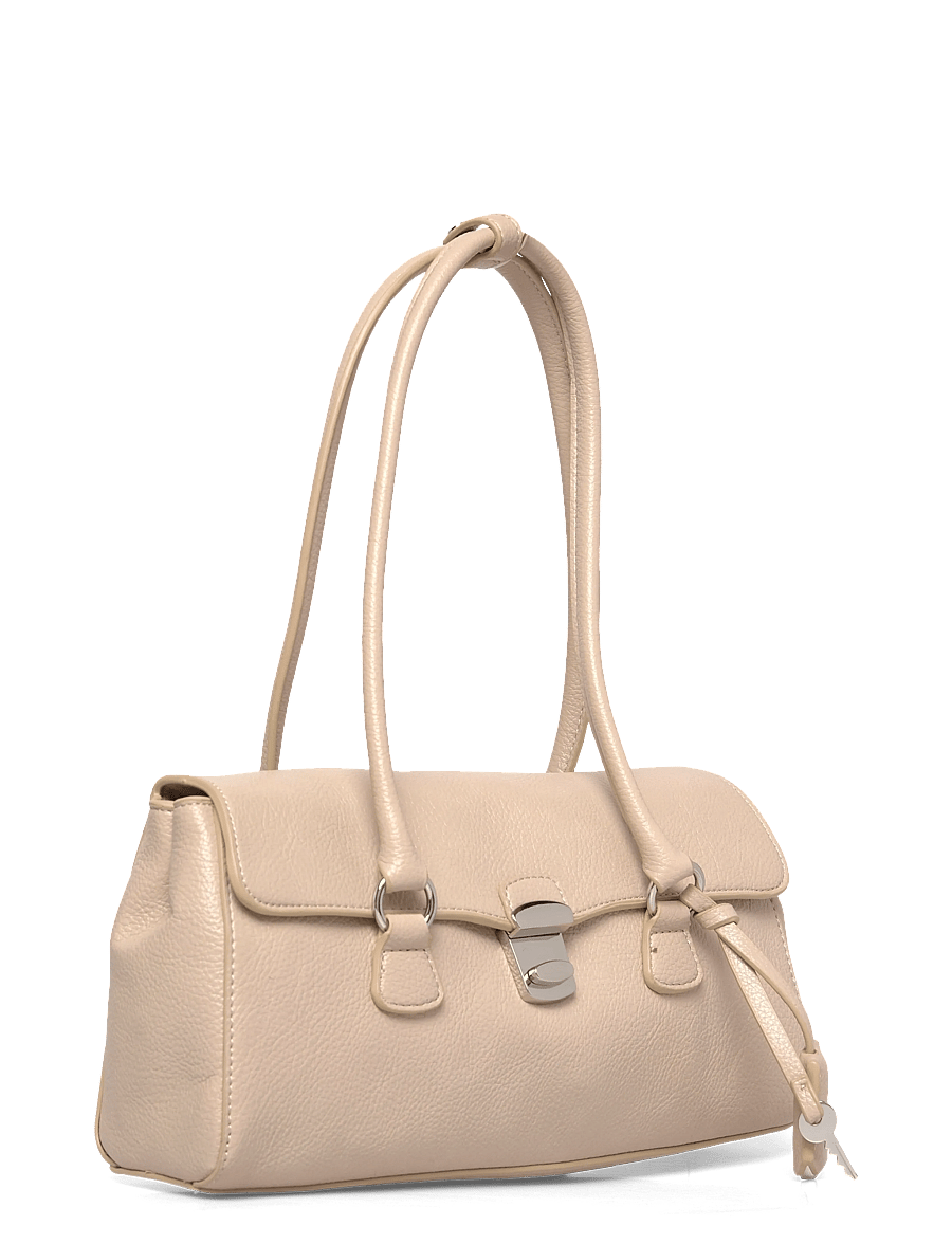 Mango - City shoulder bag with flap - hverdags stil - natural white - 2