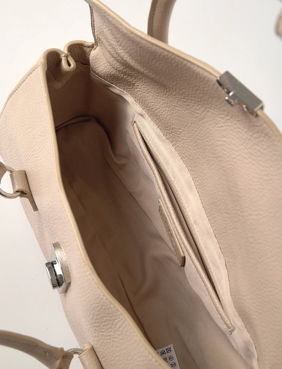 Mango - City shoulder bag with flap - hverdags stil - natural white - 4