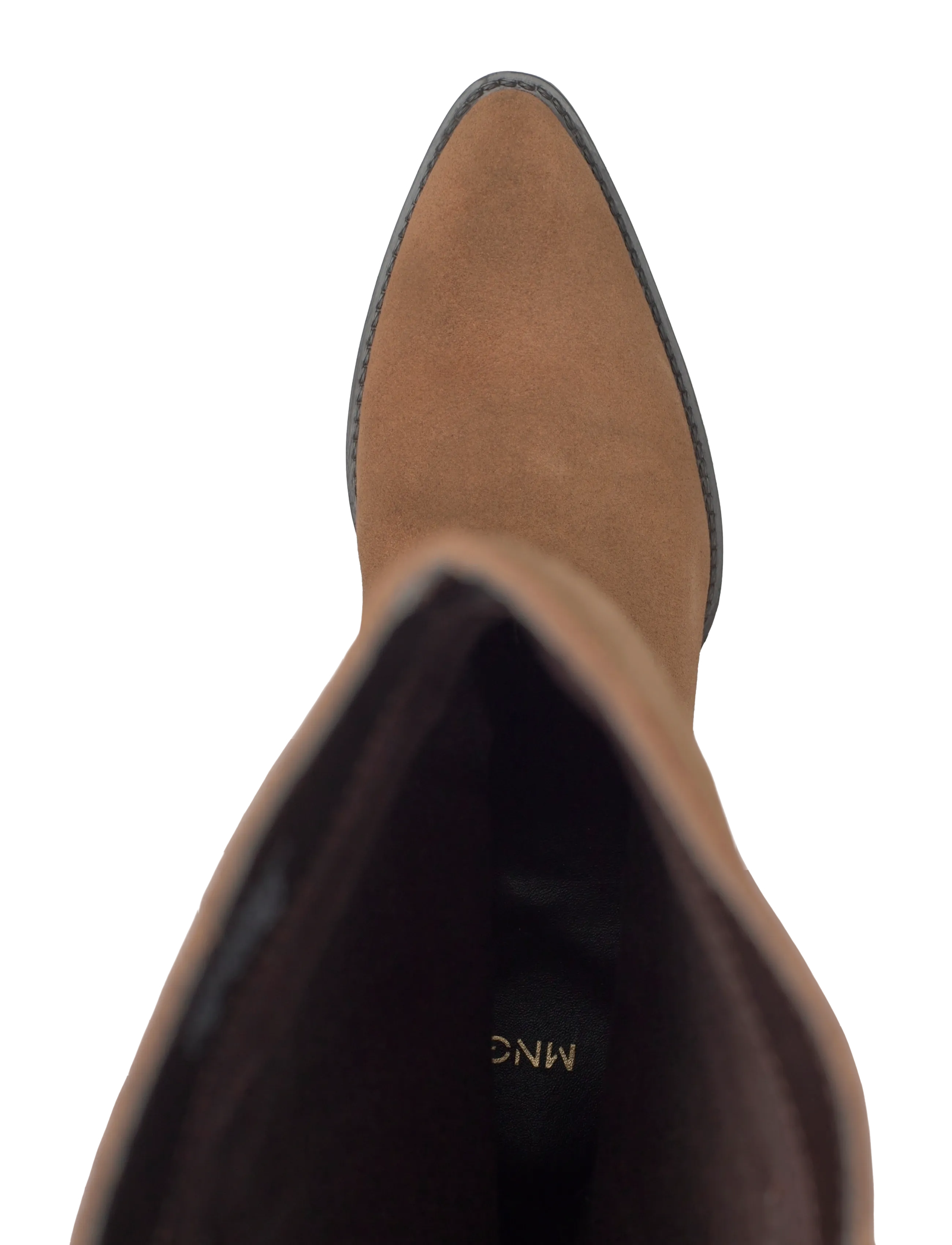 Mango - Heeled leather boots - medium brown - 4