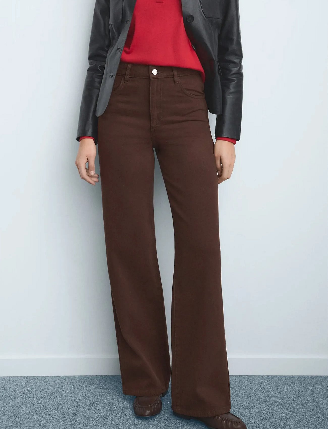 Danila high-waisted wide leg jeans