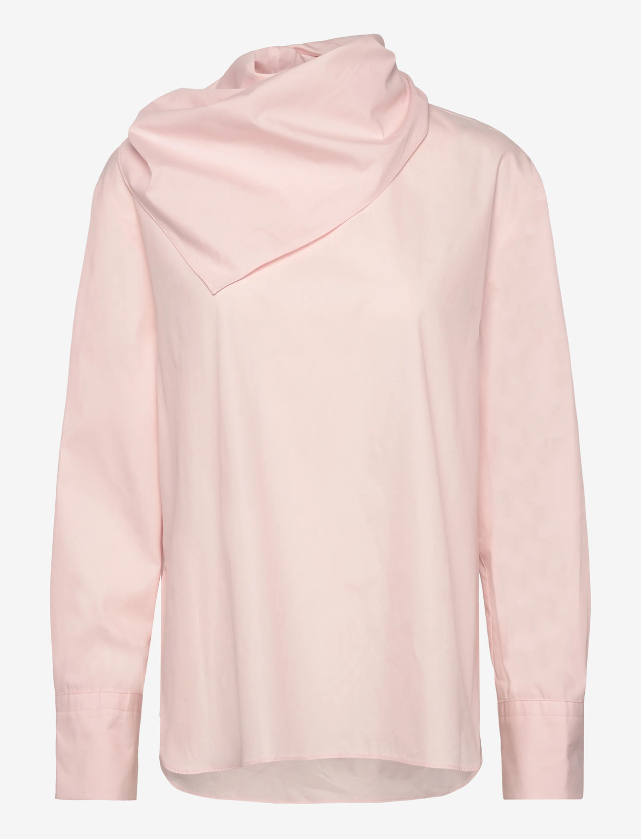 Mango - Poplin blouse with handkerchief - pikkade varrukatega särgid - lt-pastel pink - 0