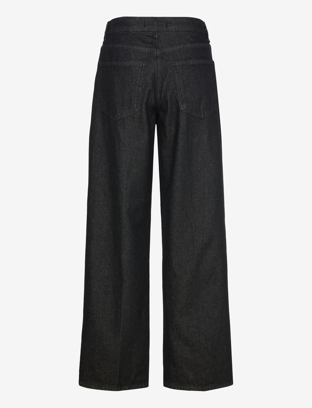 Mango - Straight low-waist jeans - raka jeans - black - 1