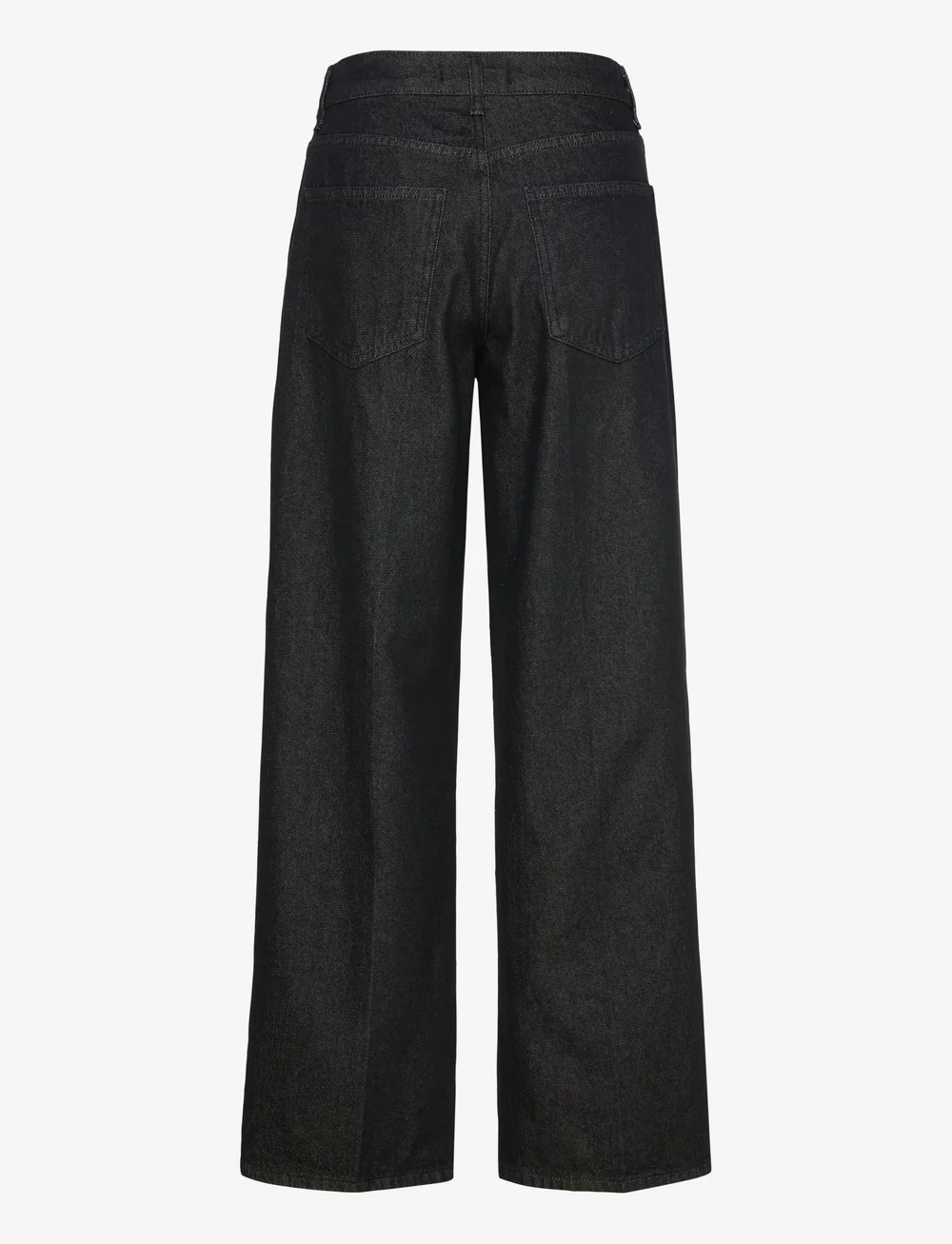 Mango - Straight low-waist jeans - straight jeans - black - 1