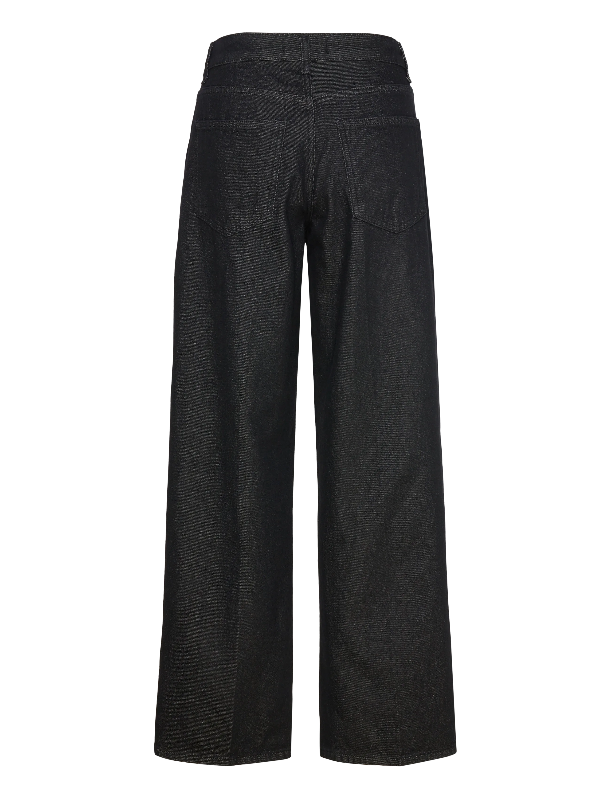 Mango - Straight low-waist jeans - black - 2