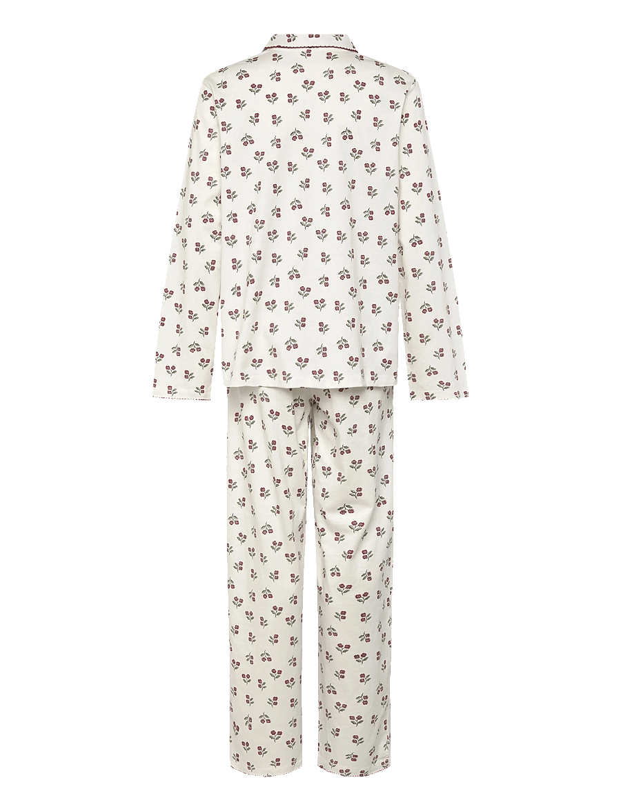 Mango - Printed long pyjamas - pyjamassæt - natural white - 2
