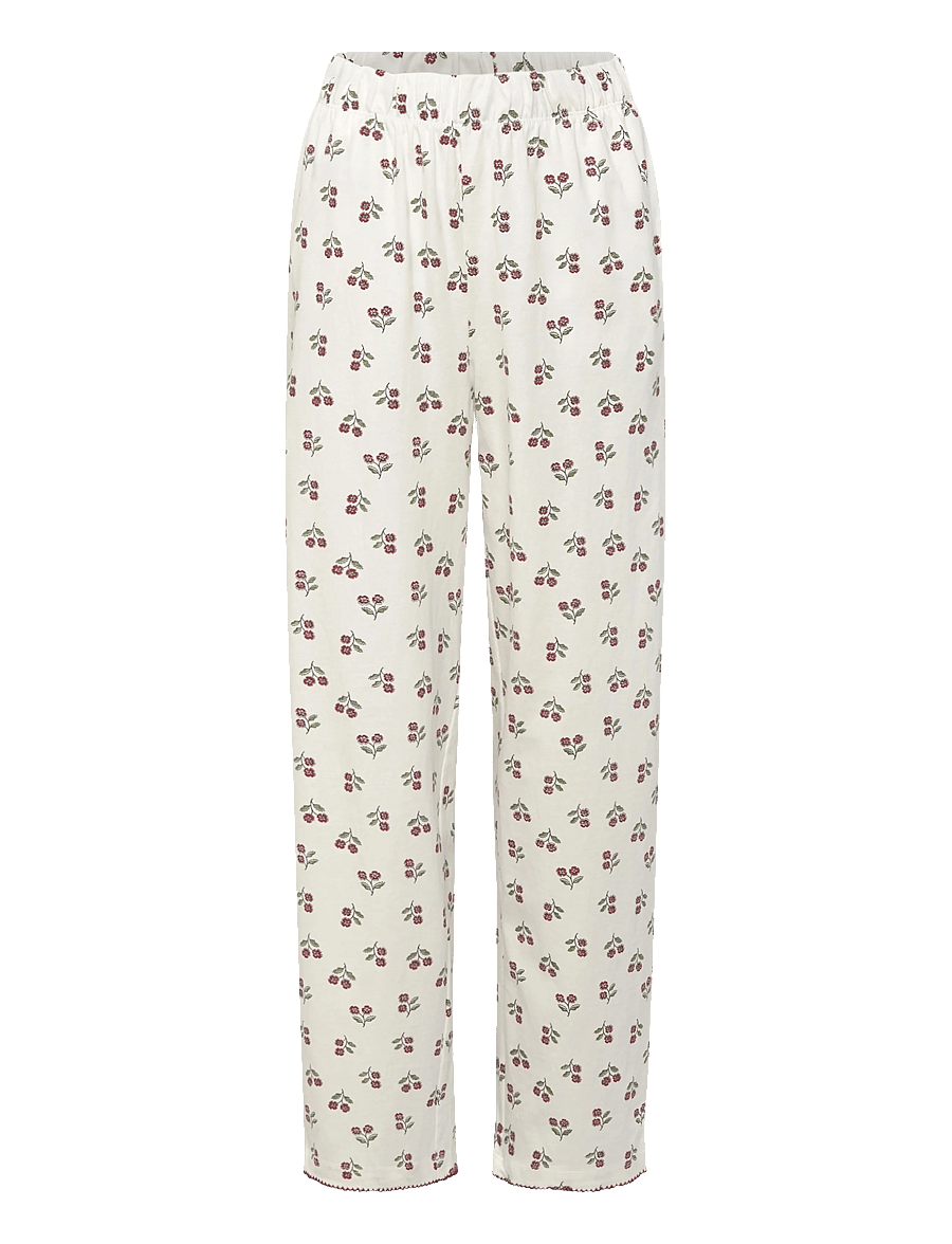 Mango - Printed long pyjamas - pyjamassæt - natural white - 3