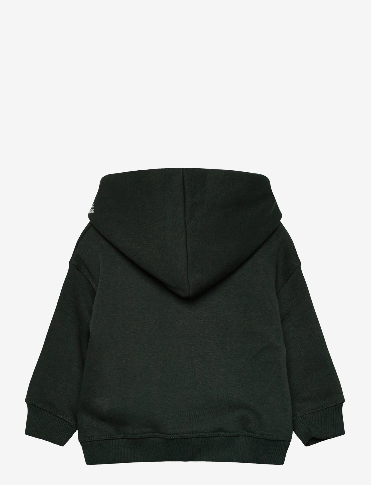 Mango - Printed hoodie - efterårstøj - dark green - 1