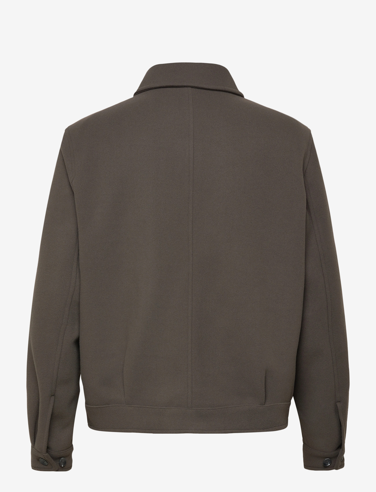 Mango - Jacket with zip pockets - fall jackets - dark green - 1