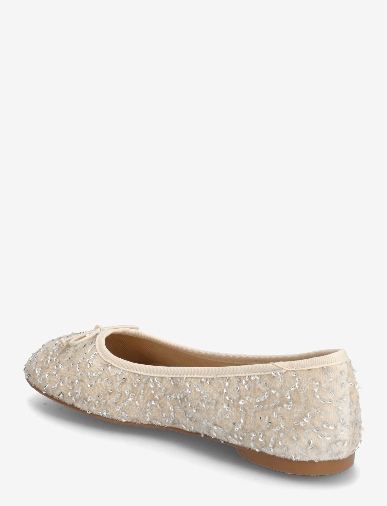 Mango - Glitter ballet flats with bow - ballerinaer & slip ons - lt-pastel pink - 2