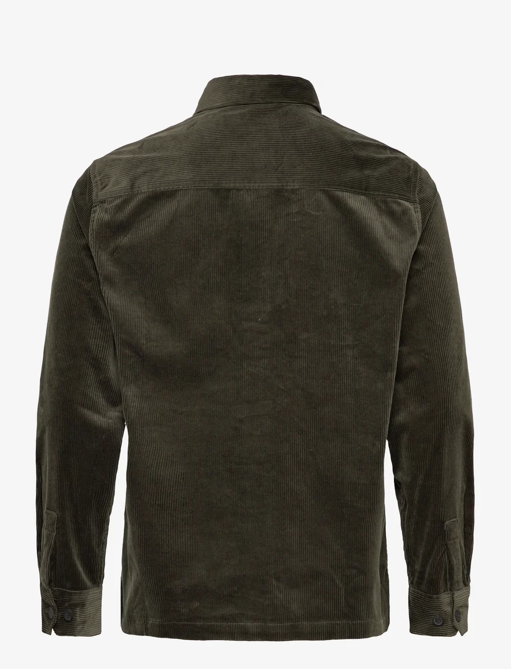 Mango - Corduroy overshirt with pockets - fløjlsskjorter - beige - khaki - 1