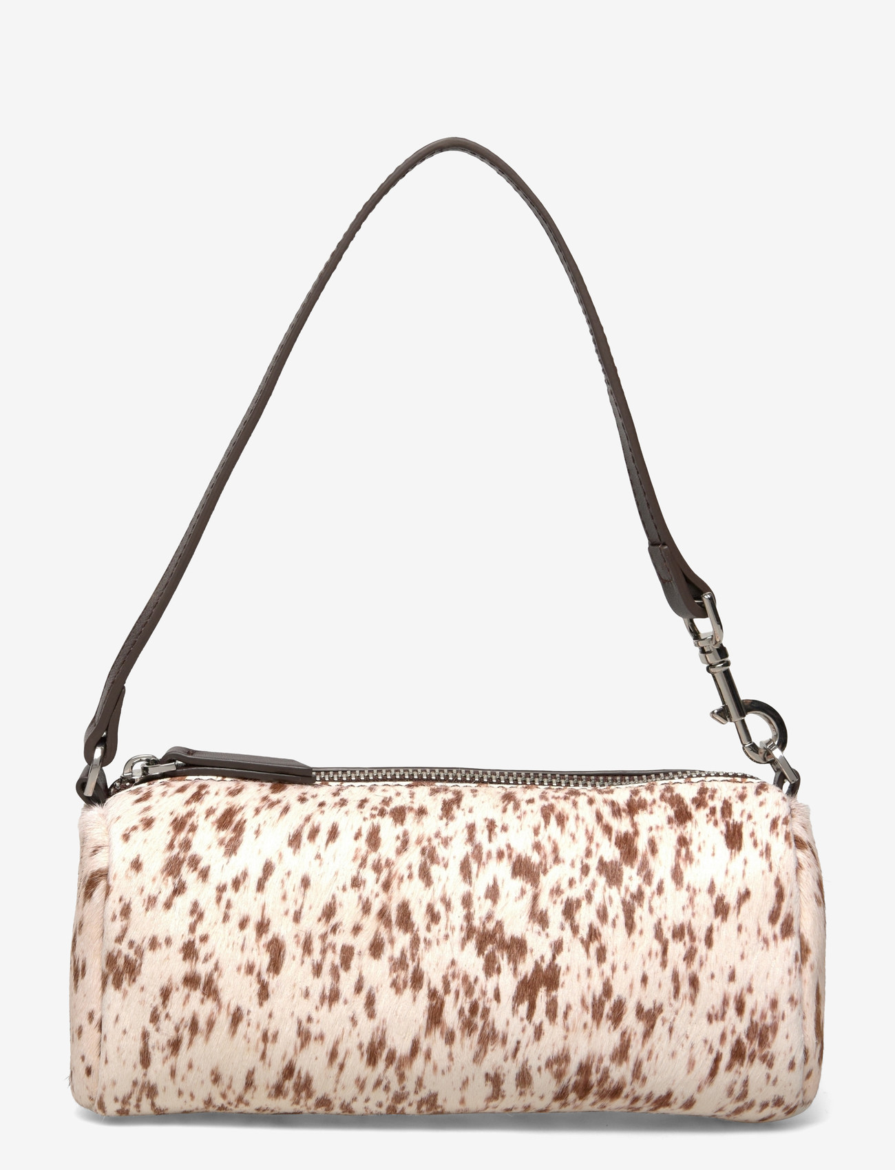 Mango - Cow leather shoulder bag - besondere anlässe - brown - 1