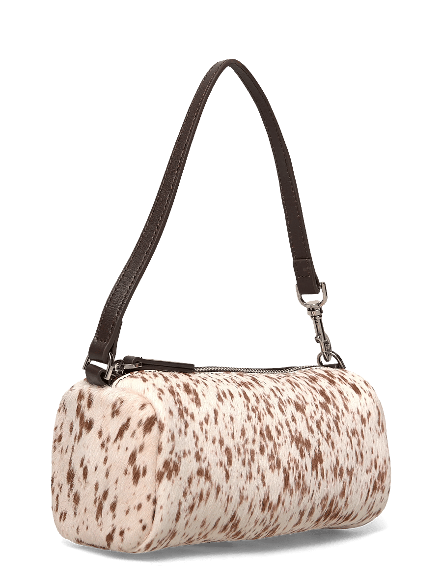 Mango - Cow leather shoulder bag - mode trends - brown - 3
