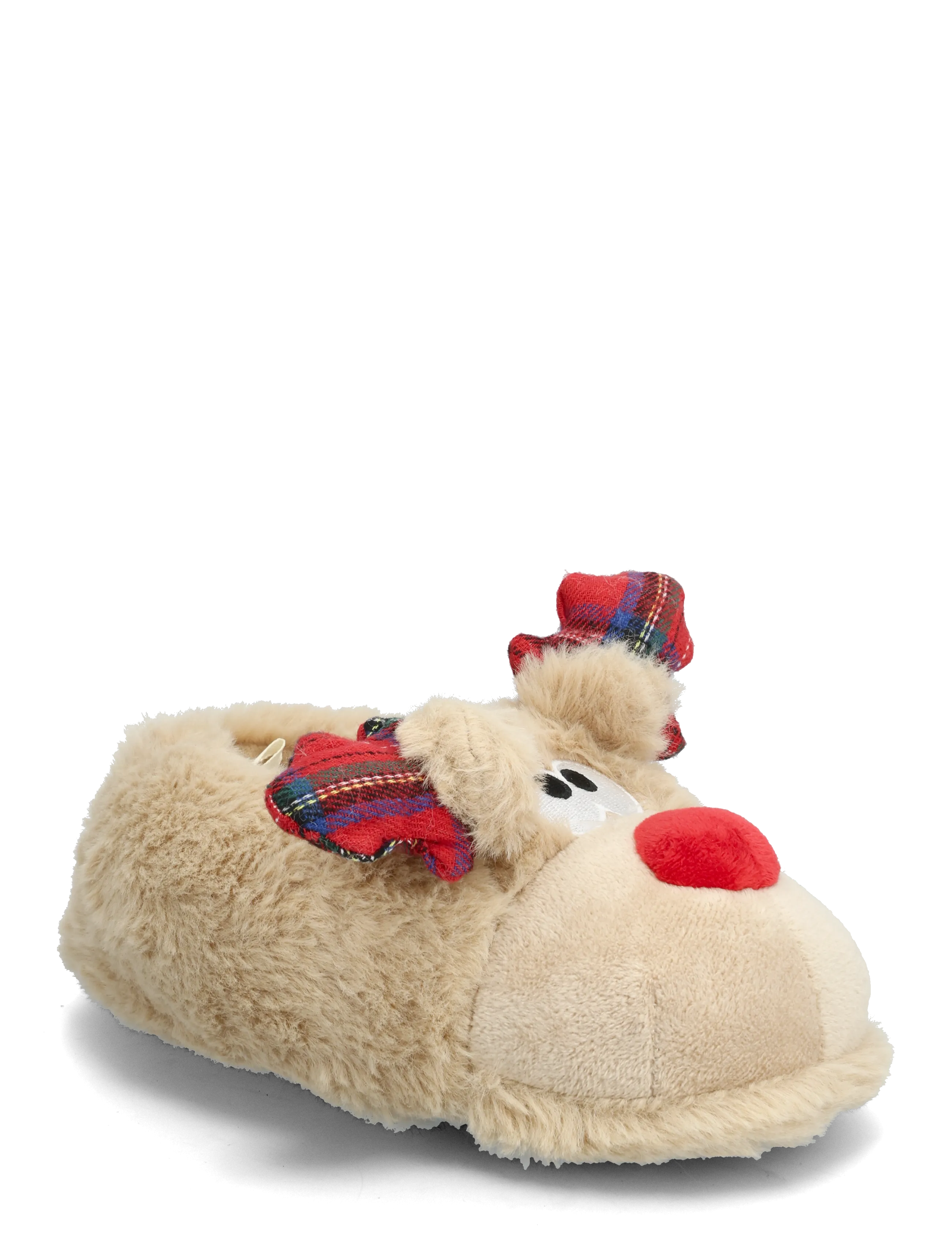 Mango Reindeer slippers - Schuhe - BROWN / cream