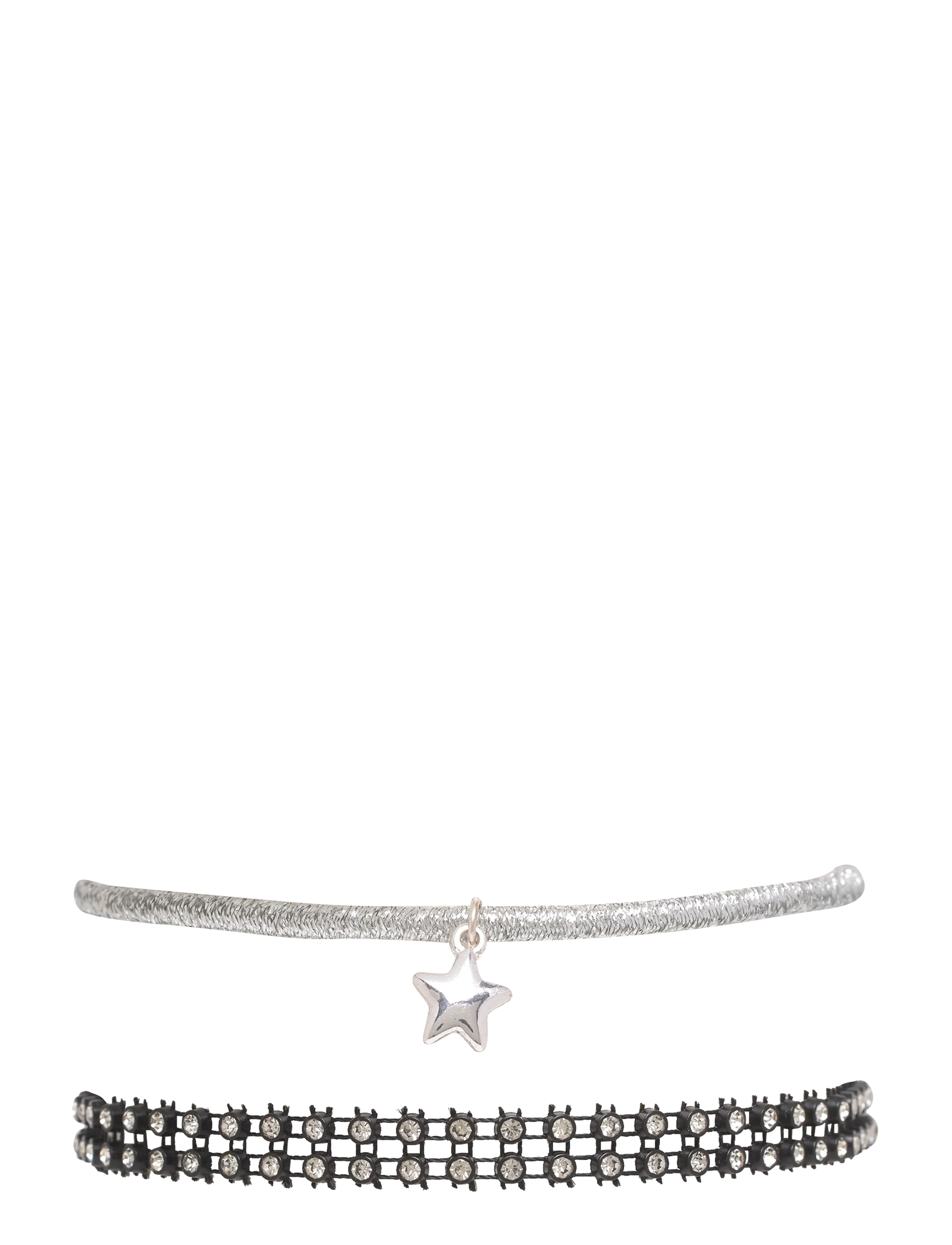 Mango - 2 chokers pack - halskæder - black - 2