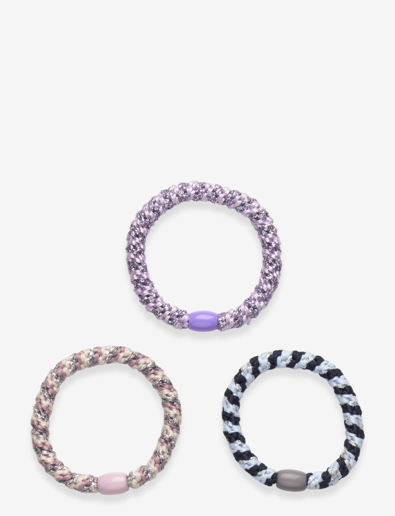 Mango - Scrunchies 3 pack - silver - 1