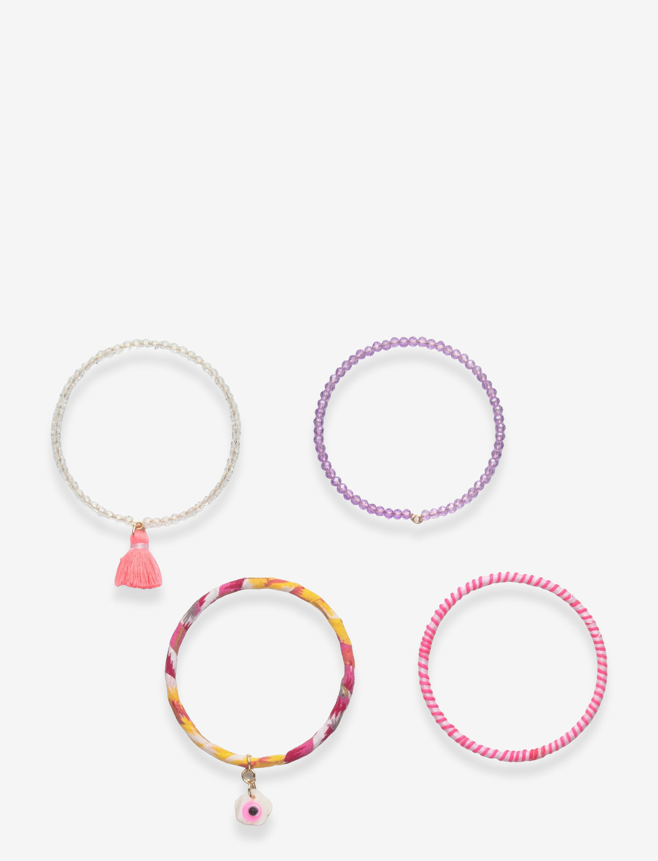 Mango - Pack of 4 bracelets - die niedrigsten preise - pink - 0