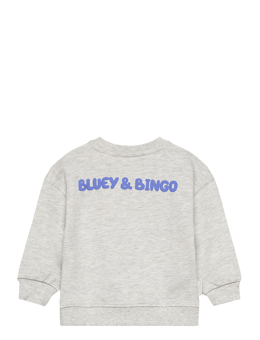 Mango - Bluey-print sweatshirt - sweatshirts - medium grey - 1