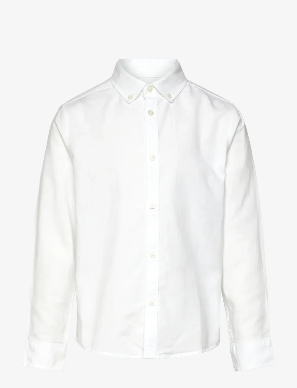 Mango - Slim-fit Oxford shirt - kortærmede skjorter - white - 1