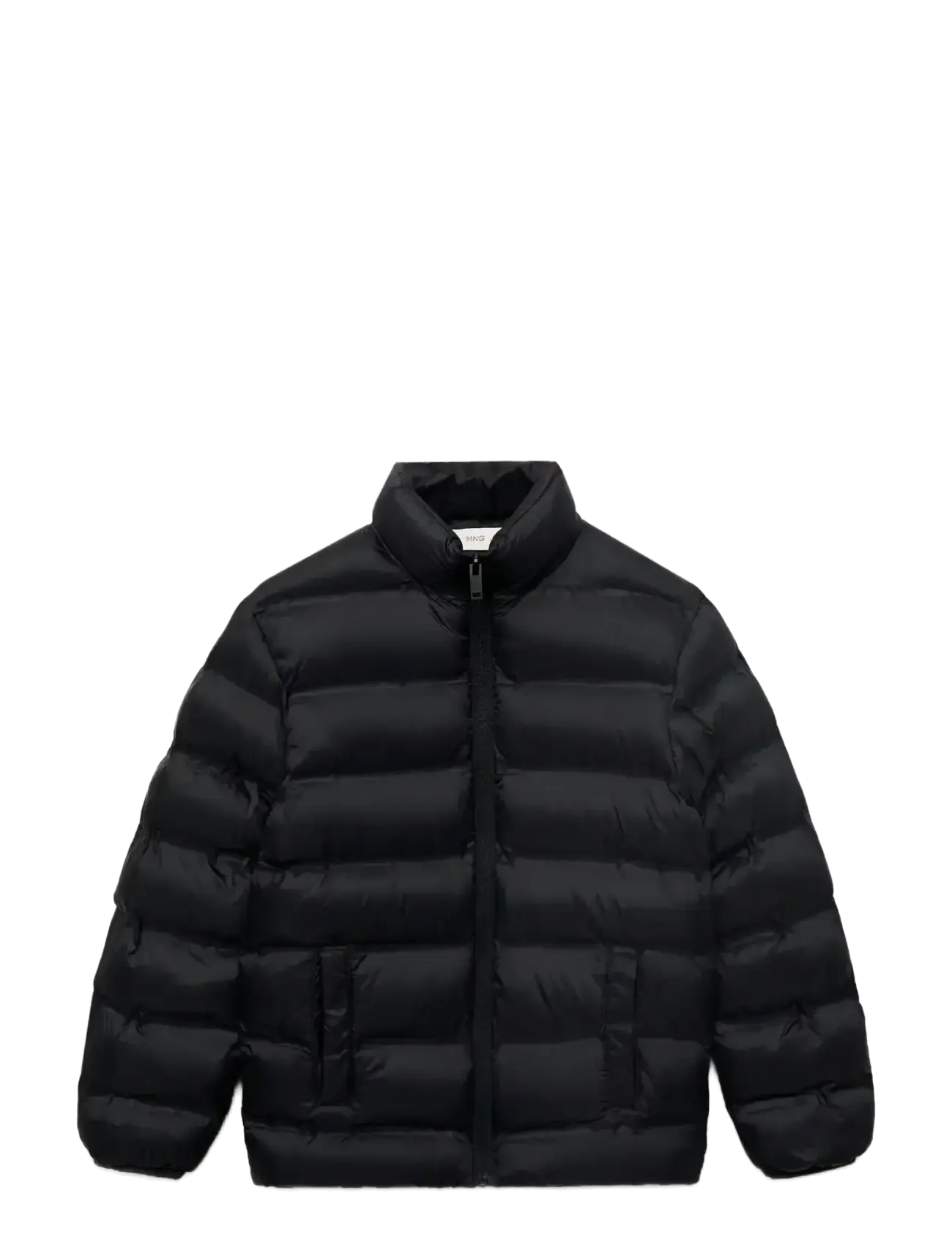Mango Quilted jacket - Vinterjakker - BLACK / black
