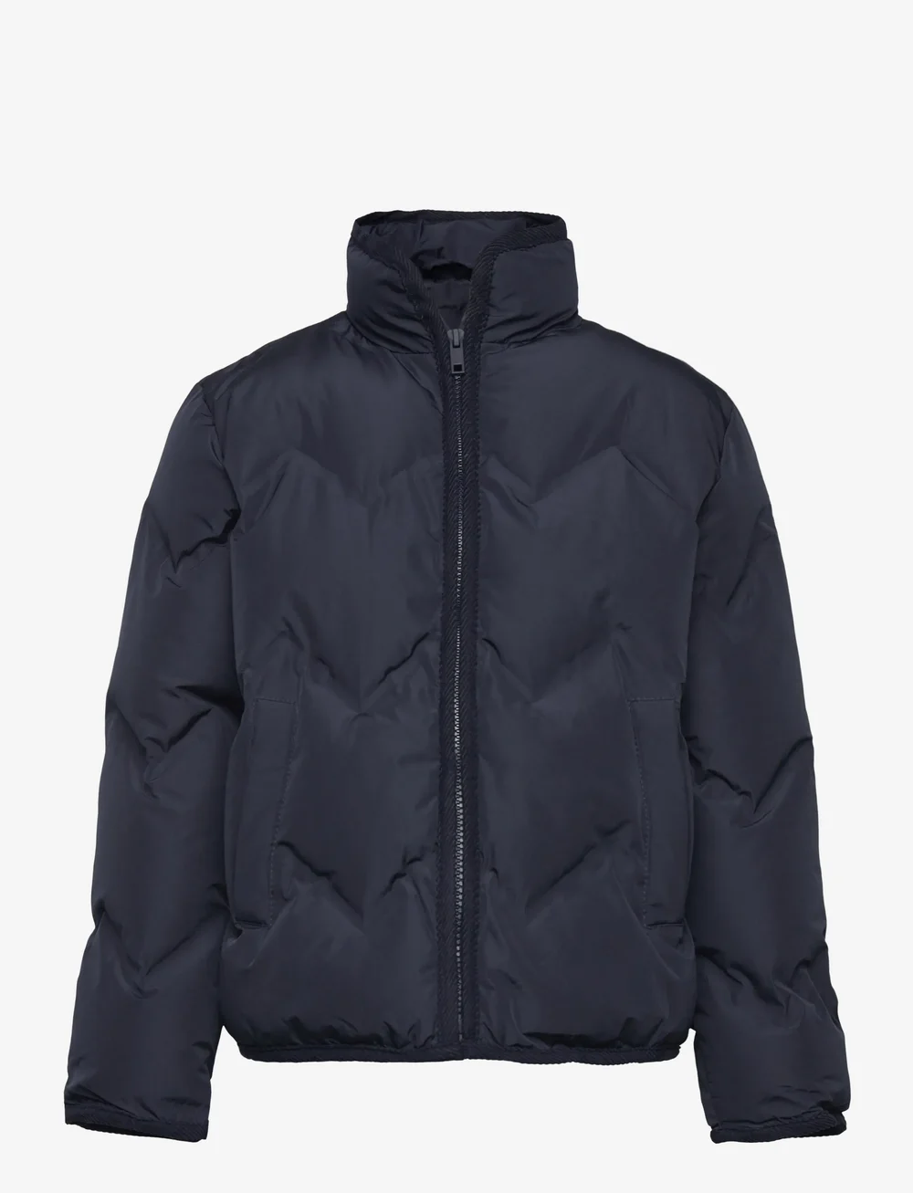Mango - Quilted coat - vinterjakker - navy - 0