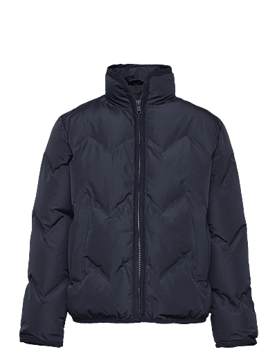 Mango Quilted coat - Jackets - NAVY / navy