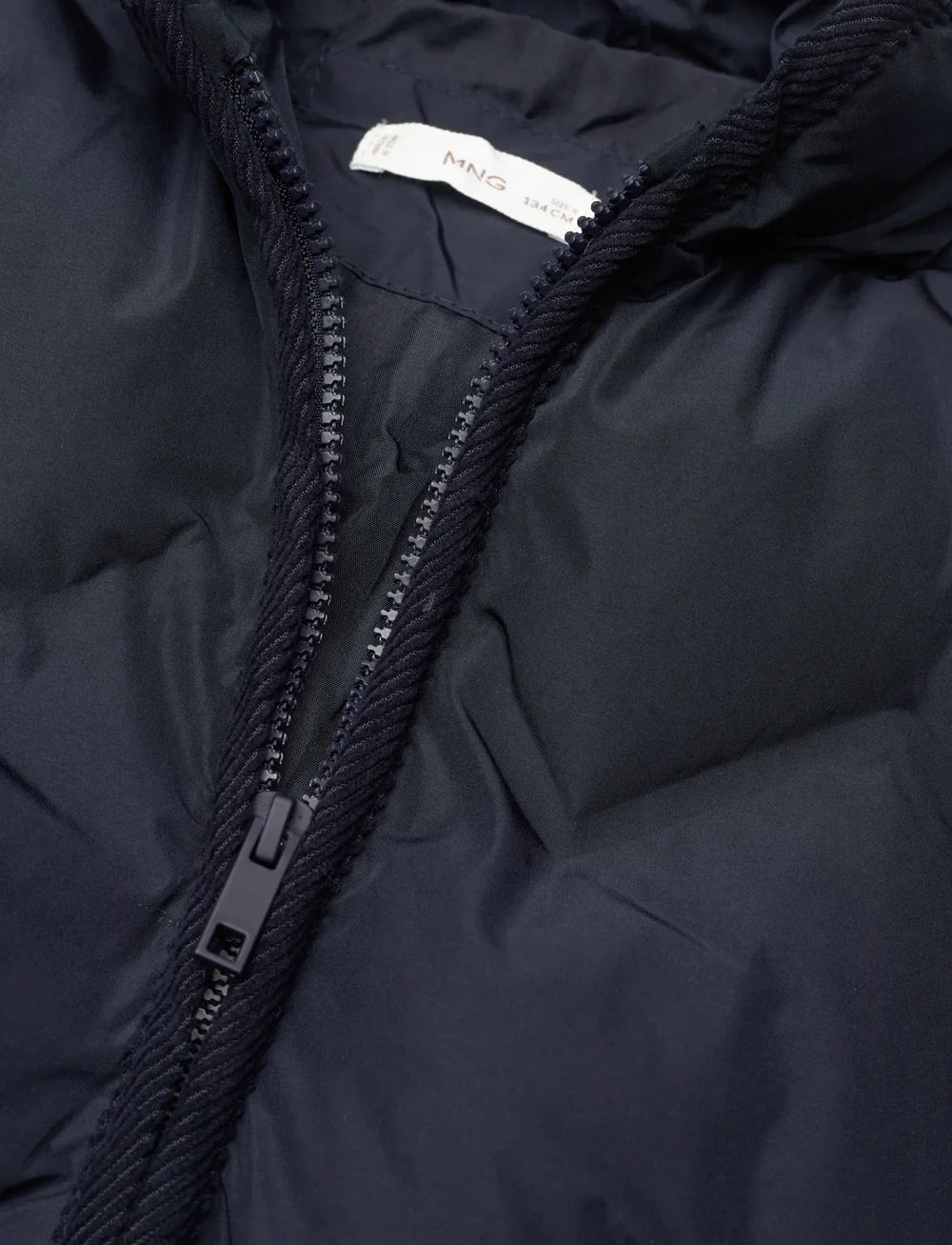 Mango - Quilted coat - vinterjakker - navy - 2