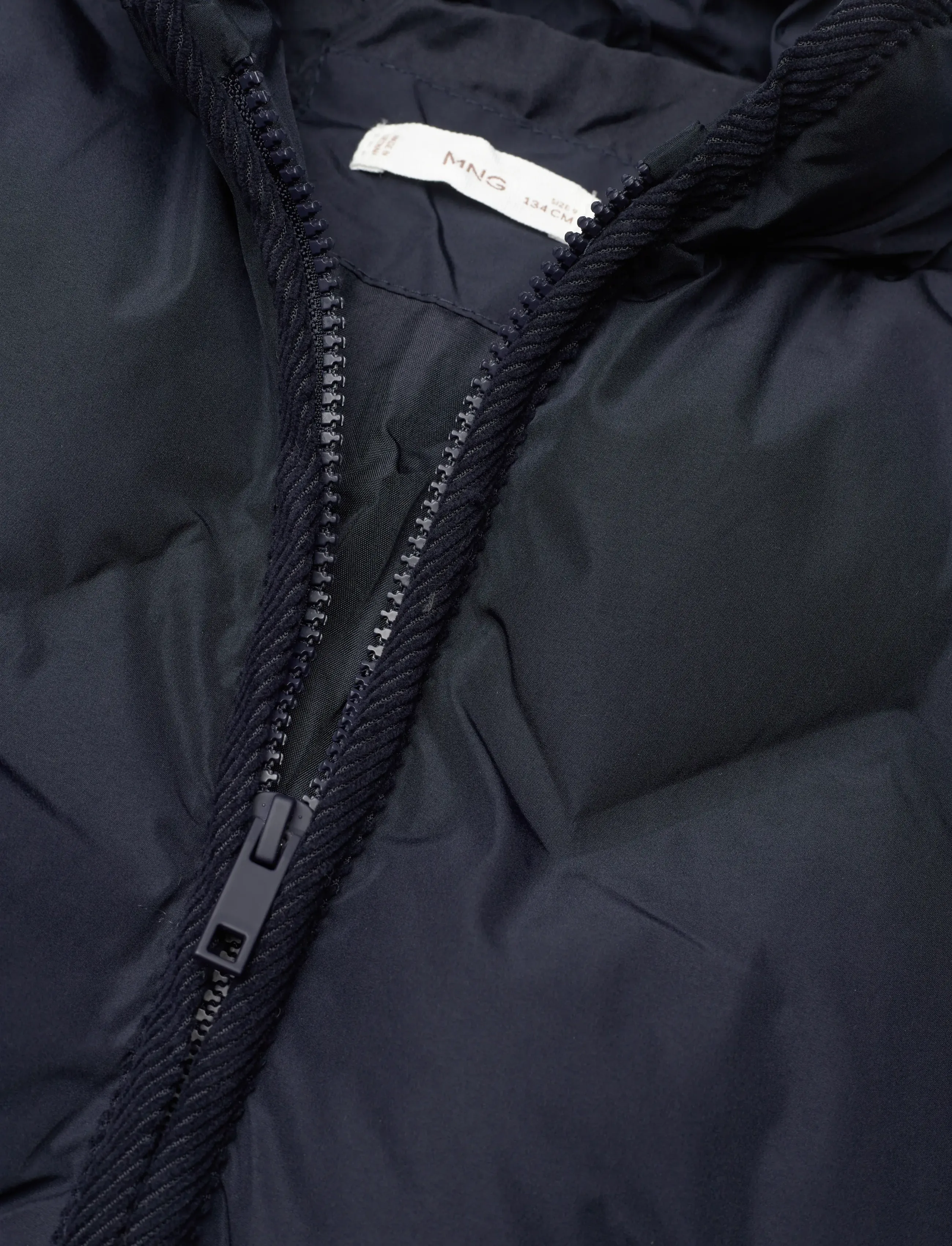 Mango - Quilted coat - vinterjakker - navy - 4