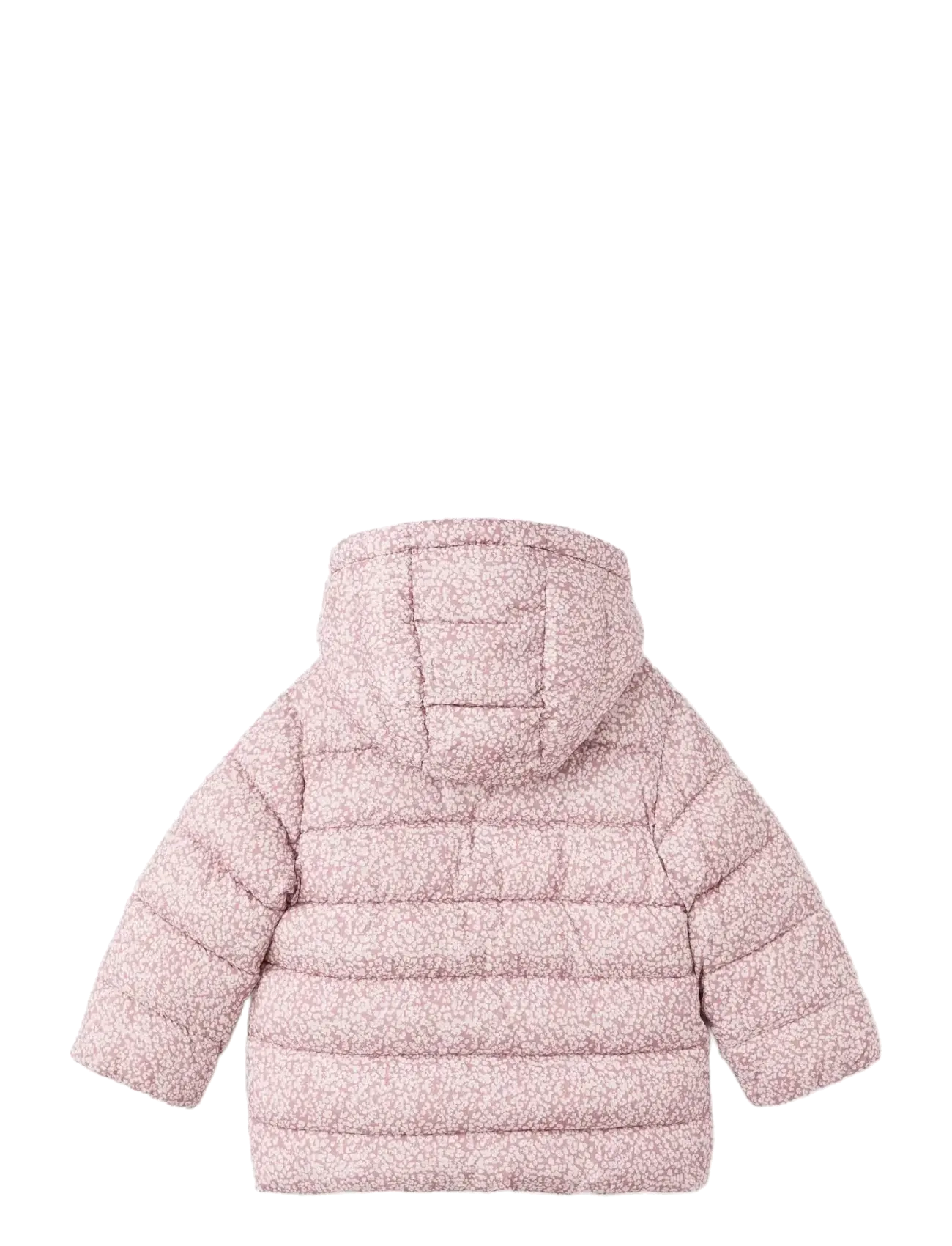 Mango - Floral hooded anorak - ytterkläder - pink - 2
