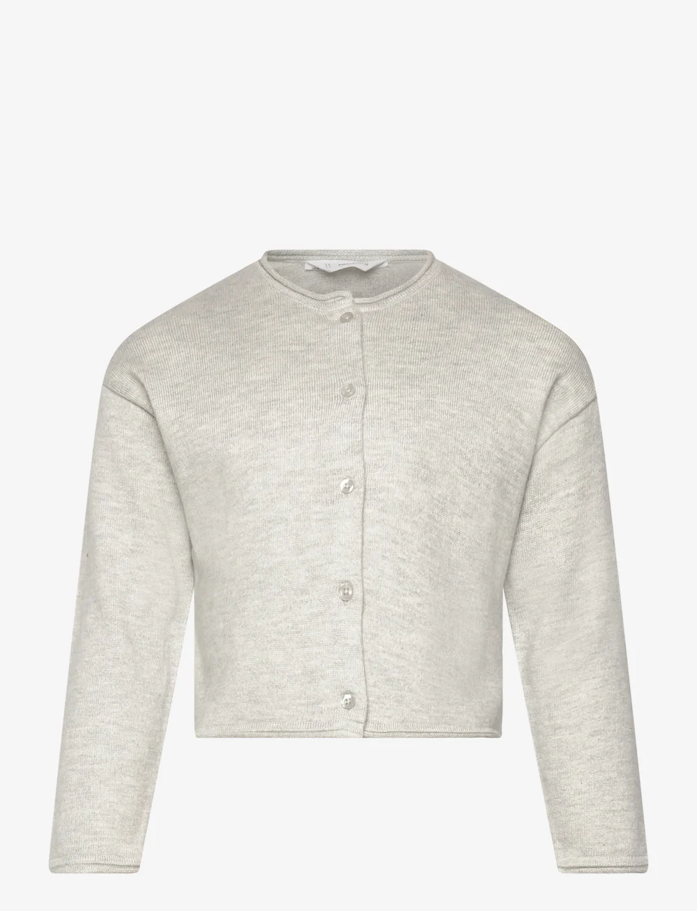 Mango - Knitted button cardigan - cardigans - lt pastel grey - 0