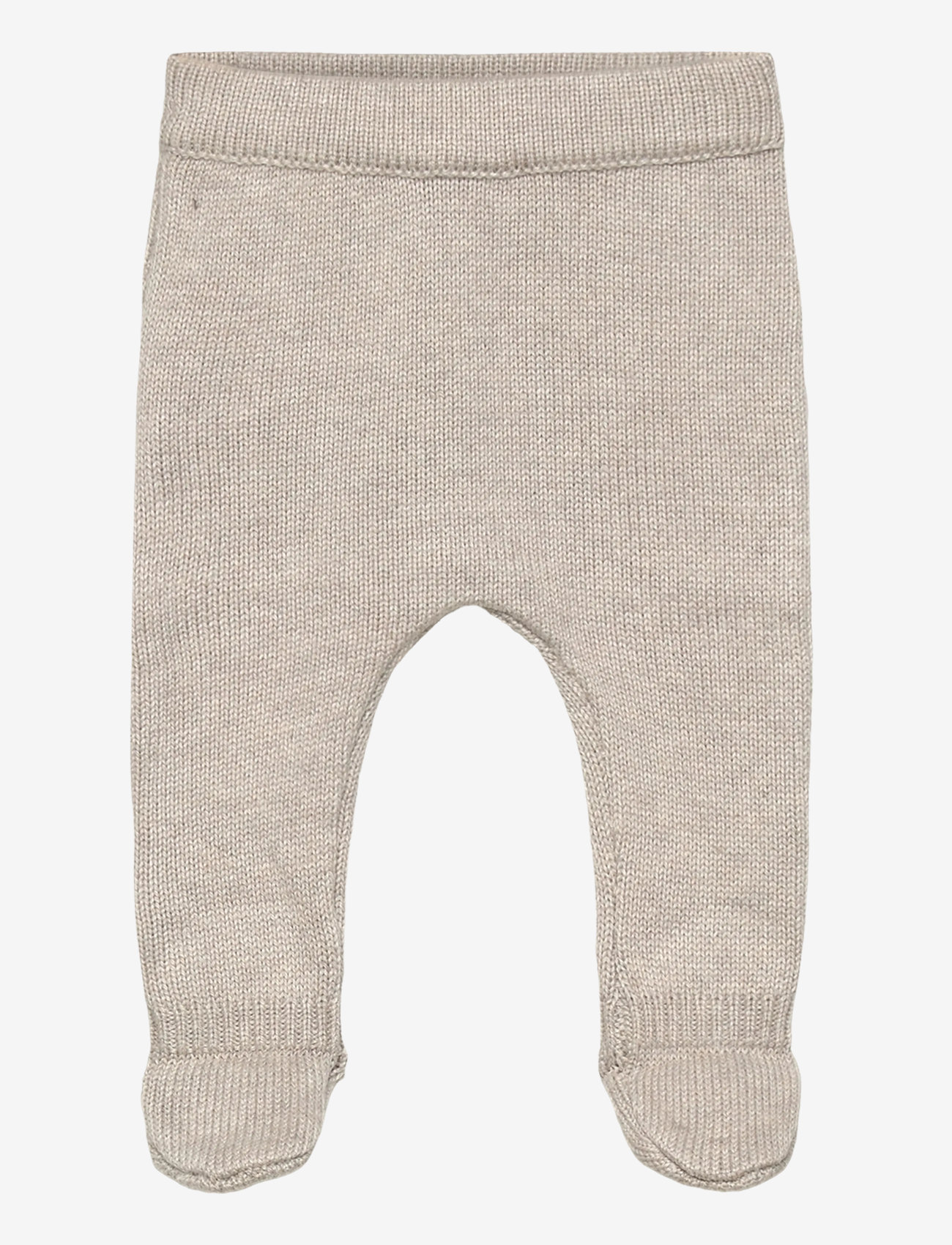 Mango - Knitted leggings - efterårstøj - light beige - 0
