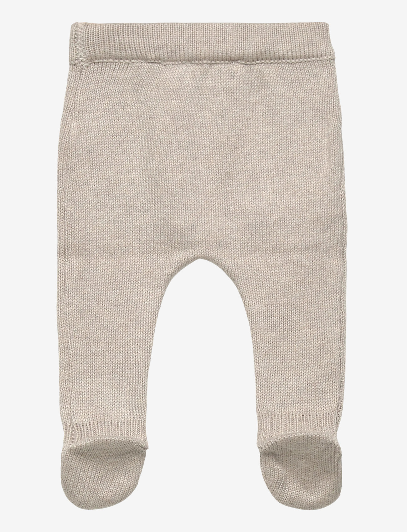 Mango - Knitted leggings - efterårstøj - light beige - 1
