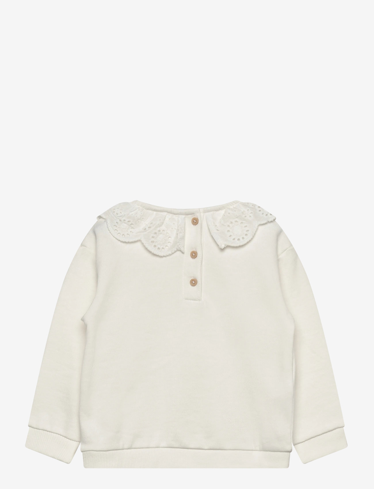 Mango - Babydoll neck sweatshirt - sügisesed riided - natural white - 1