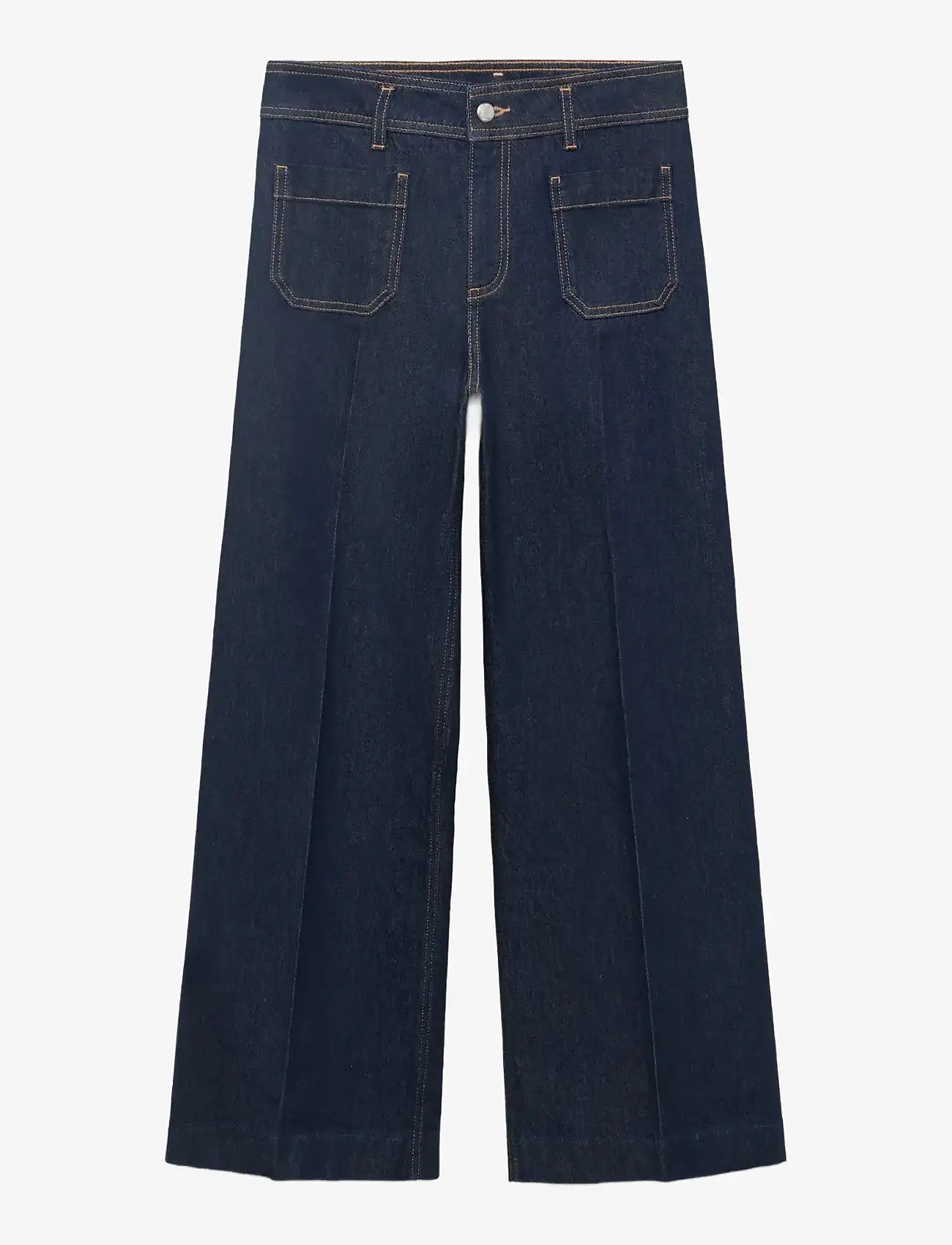 Mango - Wide leg jeans with pockets - madalaimad hinnad - open blue - 1