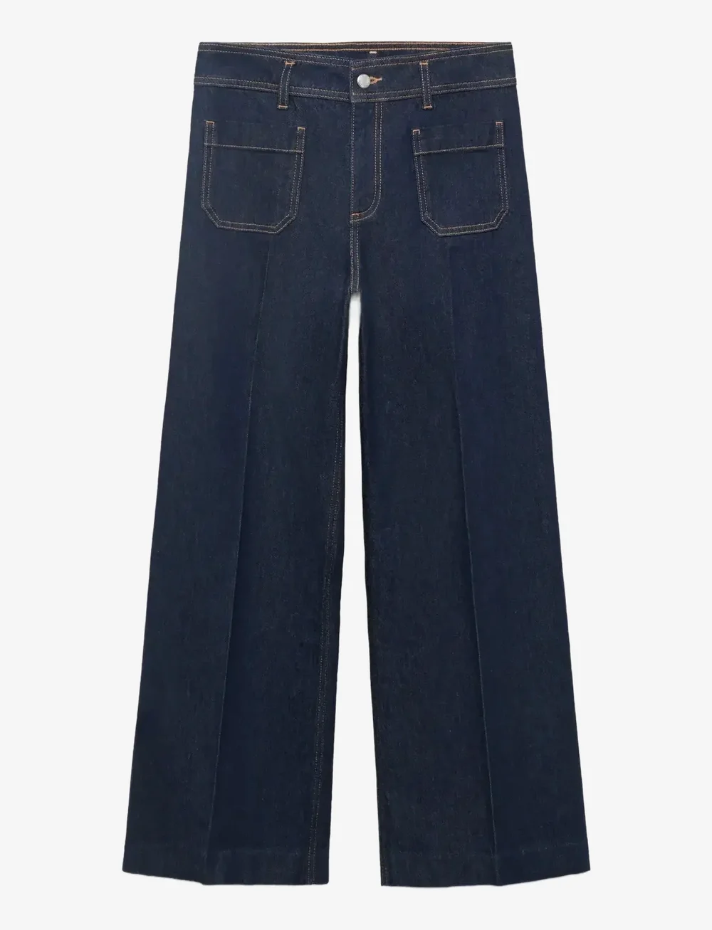 Mango - Wide-leg jeans with pockets - hosen mit weitem bein - open blue - 1