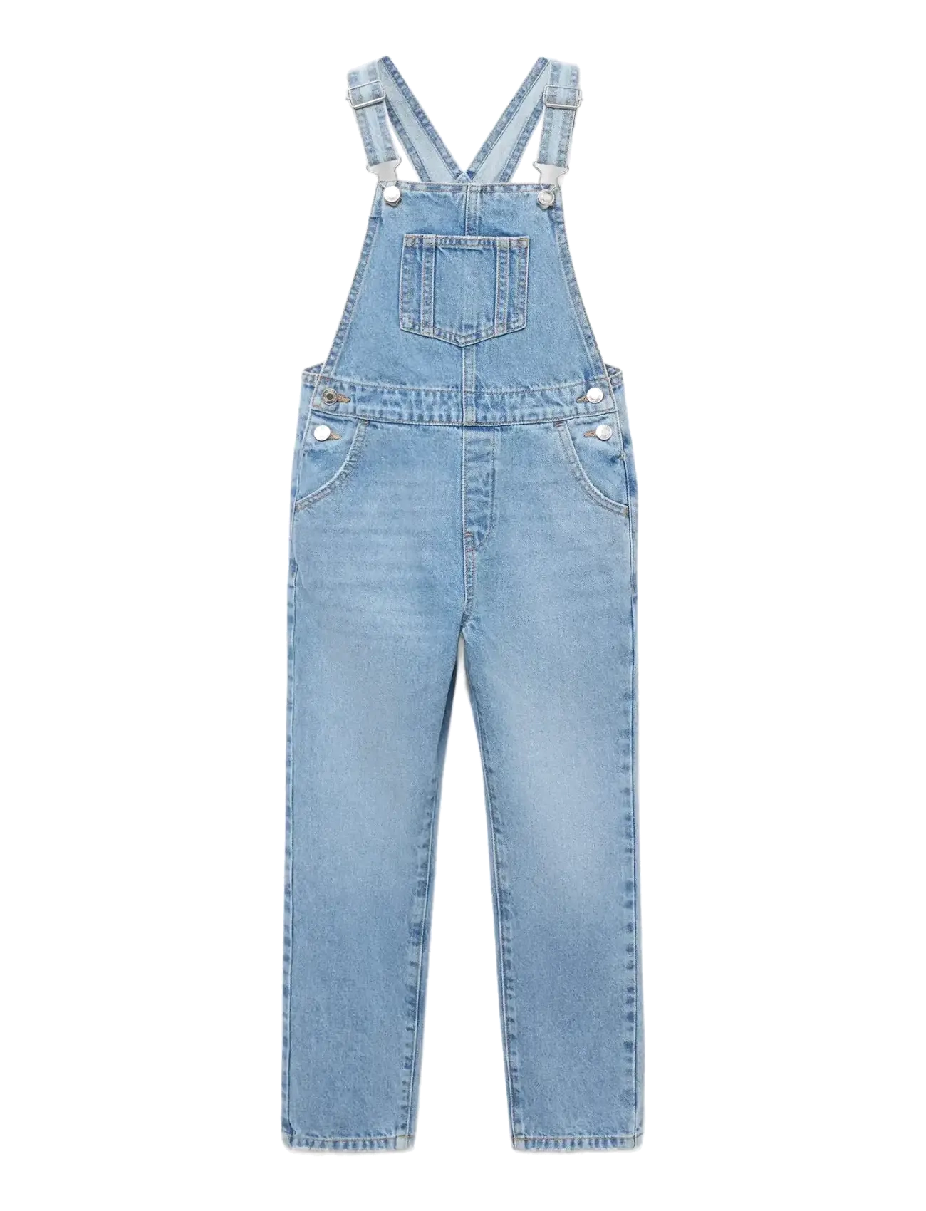 Long denim dungarees - OPEN BLUE